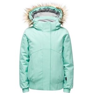 Girls SPYDER Lola Fur trim jacket